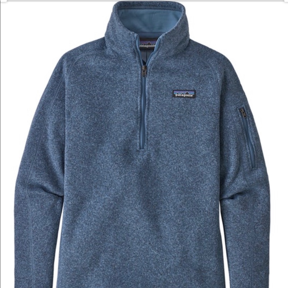 Patagonia Better Sweater 1/4 Zip Pullover M Blue